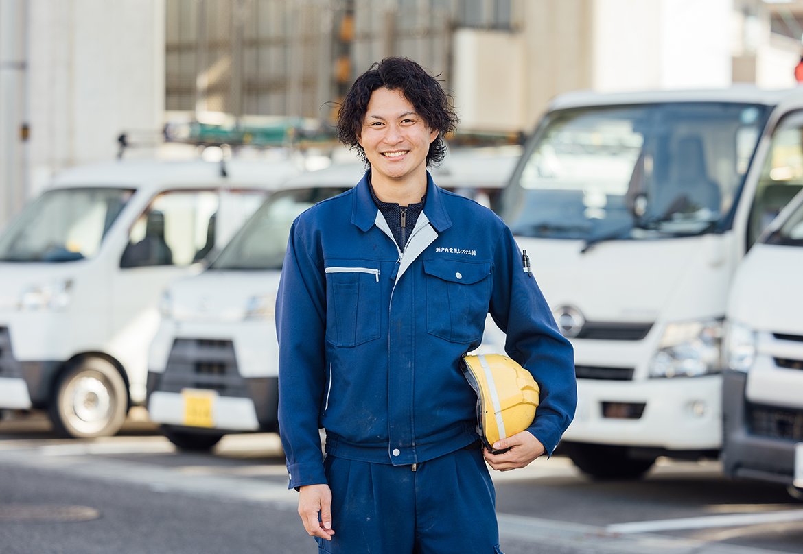現場ごとに新しい知識が増えていく
飽きない仕事で、経験値が上がっていく。